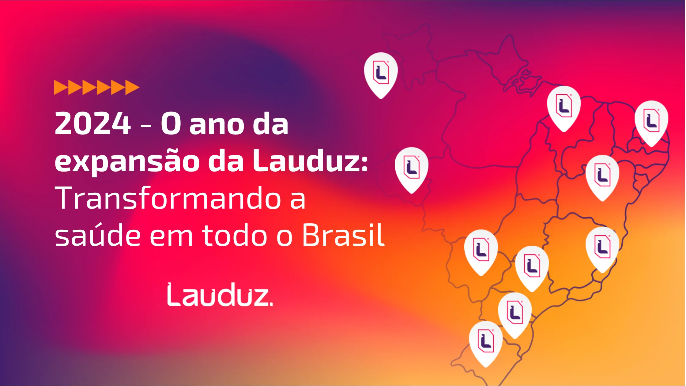 Expansão da Lauduz em 2024, com Telekits® ativos em mais de 10 estados brasileiros